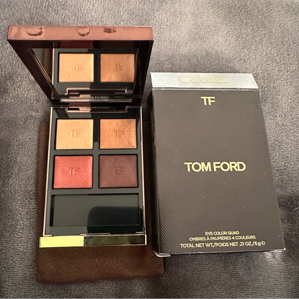 TOM FORD Eye Color Quad Eyeshadow Palette 04 Honeymoon BNIB